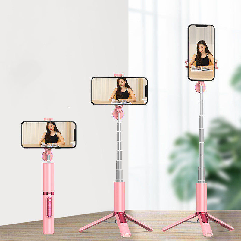 Compatible with Apple, Bluetooth Aluminum Alloy Tripod Integrated Selfie Stick Compatible with Apple, Bluetooth Aluminum Alloy Tripod Integrated Selfie Stick